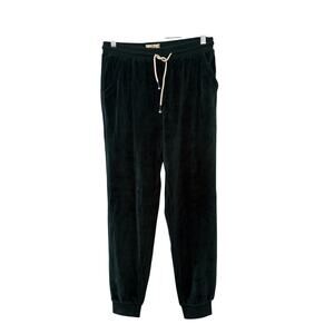 NWOT Marine Layer Moonlight Velour Jogger in Pine Needle Green sz S